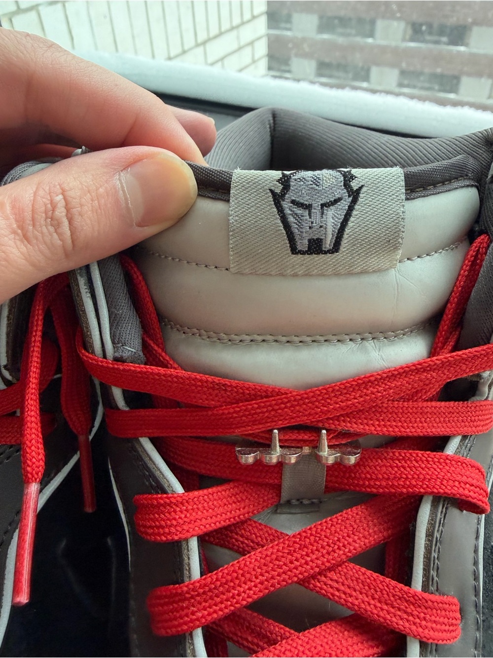 MF Doom Nike Dunks - Picture 5 of 13